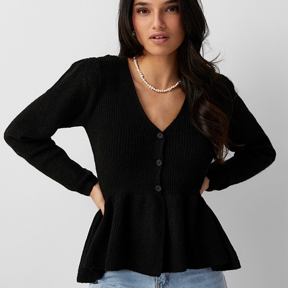 Vintage Exclusive Imports peplum sweater